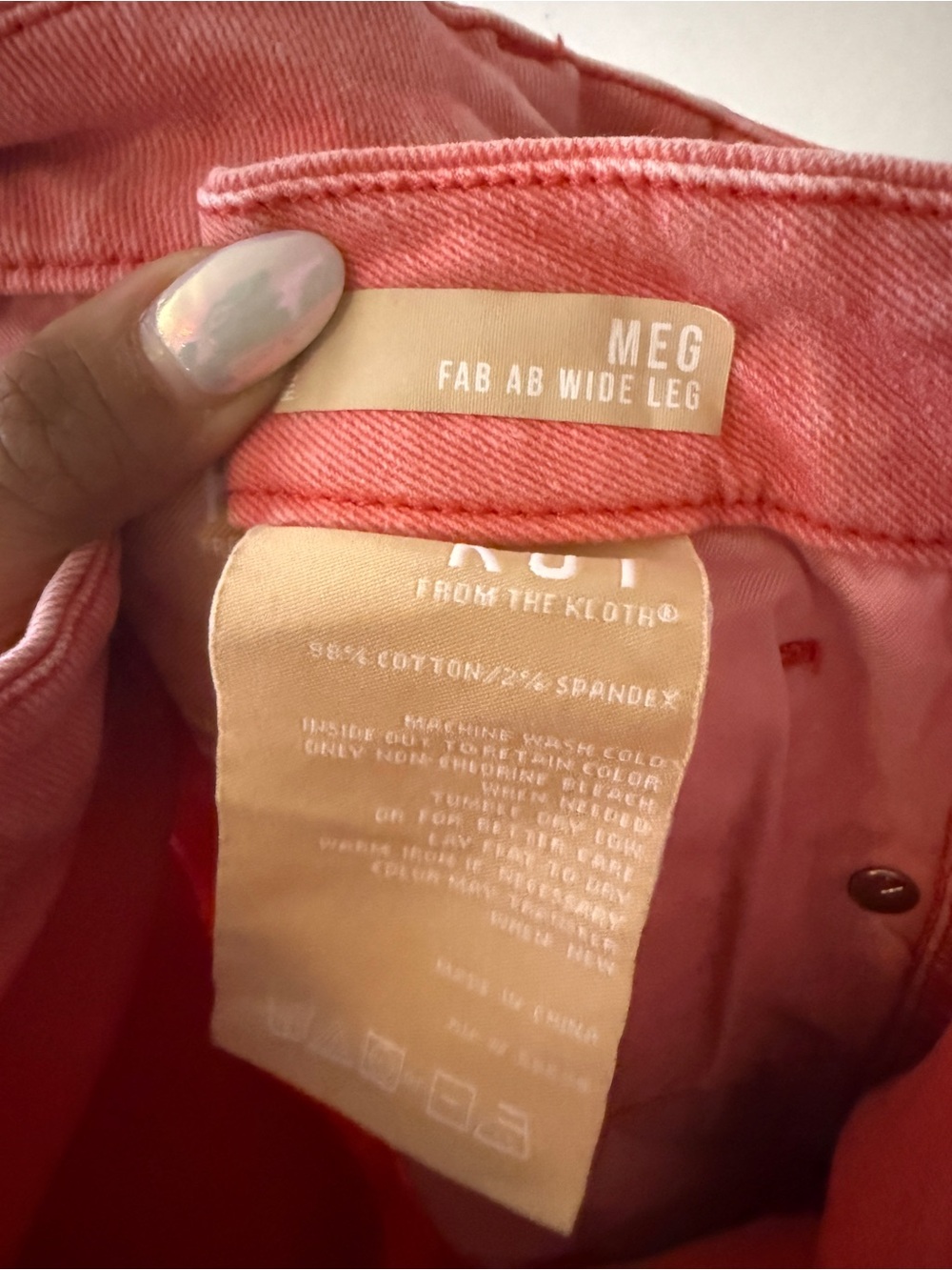 Kut from the Kloth Coral Wide-Leg High-Rise Jeans - Picture 7 of 7